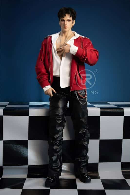 185cm 6ft1 Full Silicone Male Sex Doll Micah 11