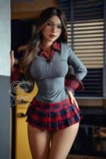 T161cm 5ft3 C Cup Full Silicone Sex Doll Kitty G With Ros And Rst 1