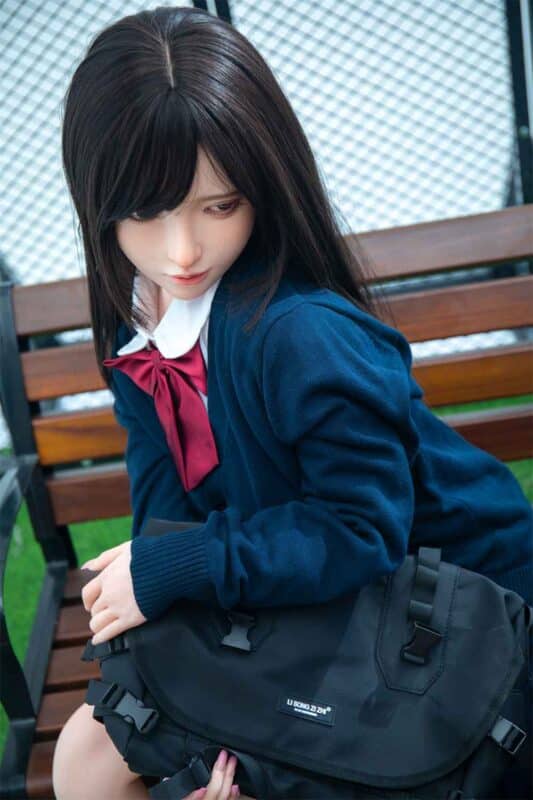 148cm 4ft10 Plus Full Silicone Sex Doll Lingnai Head G2 18