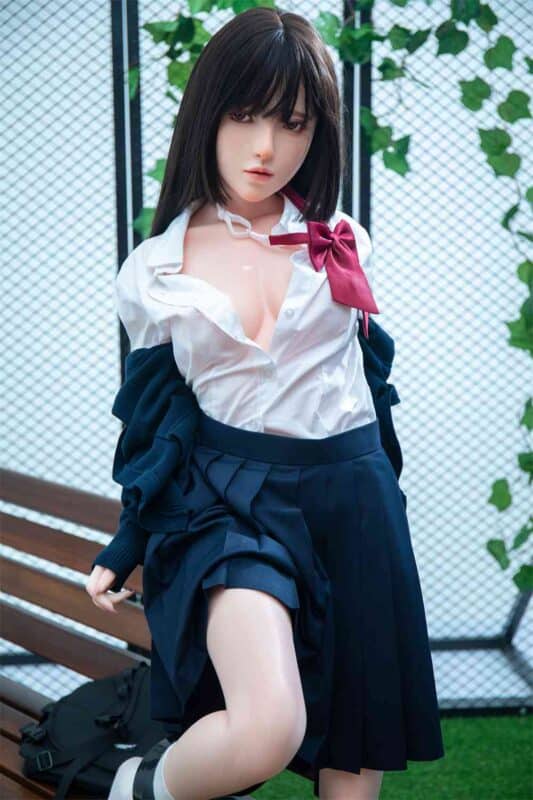 148cm 4ft10 Plus Full Silicone Sex Doll Lingnai Head G2 22