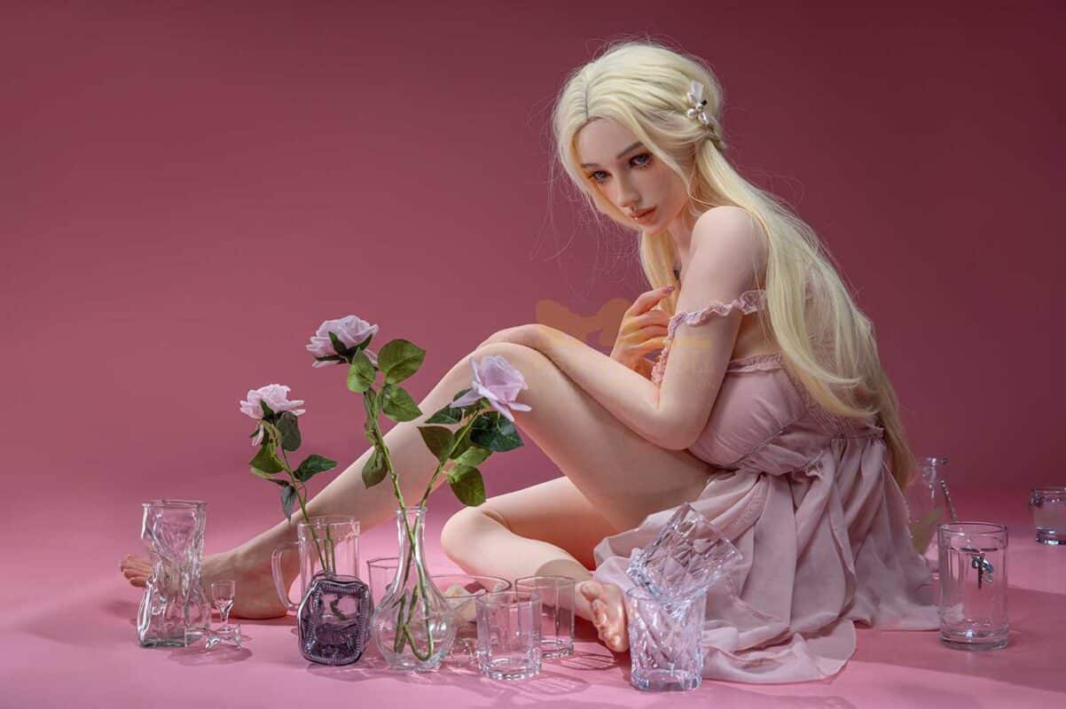 158cm 5ft2 Full Silicone Sex Doll Chloe Head B1 2