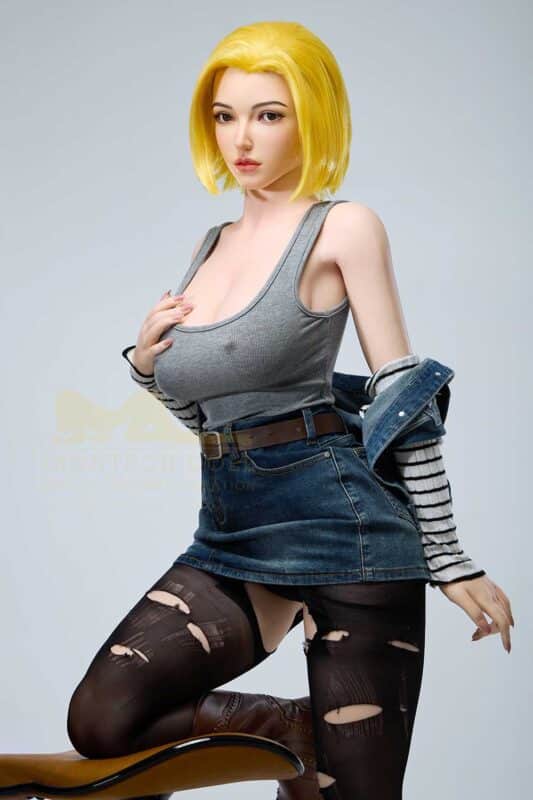 159cm 5ft2 Full Silicone Sex Doll Anna Head S41 16