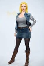 159cm 5ft2 Full Silicone Sex Doll Anna Head S41 2