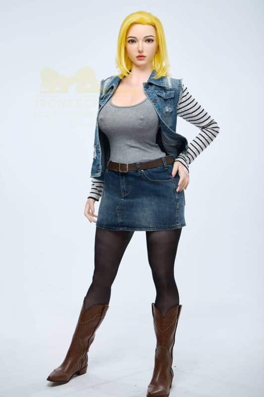 159cm 5ft2 Full Silicone Sex Doll Anna Head S41 2