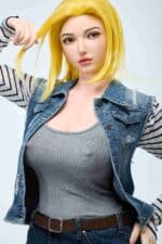159cm 5ft2 Full Silicone Sex Doll Anna Head S41 4