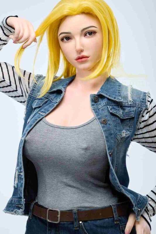159cm 5ft2 Full Silicone Sex Doll Anna Head S41 4