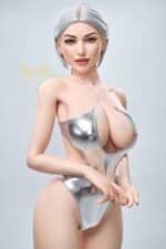 159cm 5ft2 Full Silicone Sex Doll Lily Head S13 19