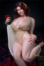 160cm 5ft3 Full Silicone Sex Doll Carmel Head S12 7