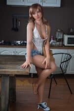 162cm 5ft4 Minus Full Silicone Sex Doll Celia Head 39 23