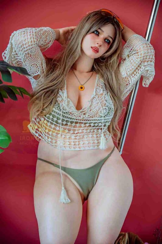 162cm 5ft4 Plus Natural Series Chubby Full Silicone Sex Doll Kavya Head S29 7