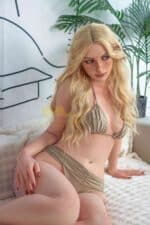 162cm 5ft4 Plus Natural Series Chubby Full Silicone Sex Doll Meera Head S17 10