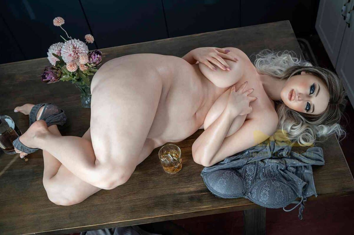 162cm 5ft4 Plus Natural Series Chubby Full Silicone Sex Doll Priya Head S13 34