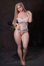 164cm 5ft4 All In One Seamless Neck Full Silicone Sex Doll Chitra Head S13 10