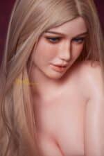 164cm 5ft4 All In One Seamless Neck Full Silicone Sex Doll Chitra Head S13 5