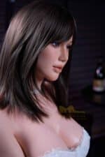 164cm 5ft4 All In One Seamless Neck Full Silicone Sex Doll Diya Head S13 11