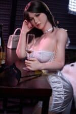 164cm 5ft4 All In One Seamless Neck Full Silicone Sex Doll Diya Head S13 15