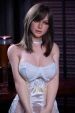 164cm 5ft4 All In One Seamless Neck Full Silicone Sex Doll Diya Head S13 9
