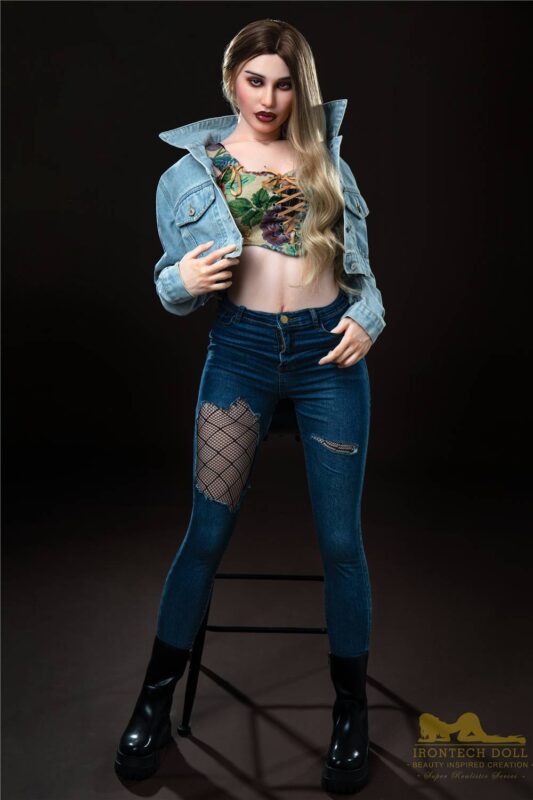 168cm 5ft6 Silicone Sex Doll Pearl Head S19 4