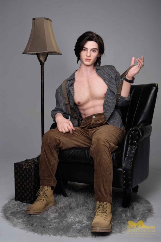 170cm 5ft7 Full Silicone Male Sex Doll Cedric Head M9 11