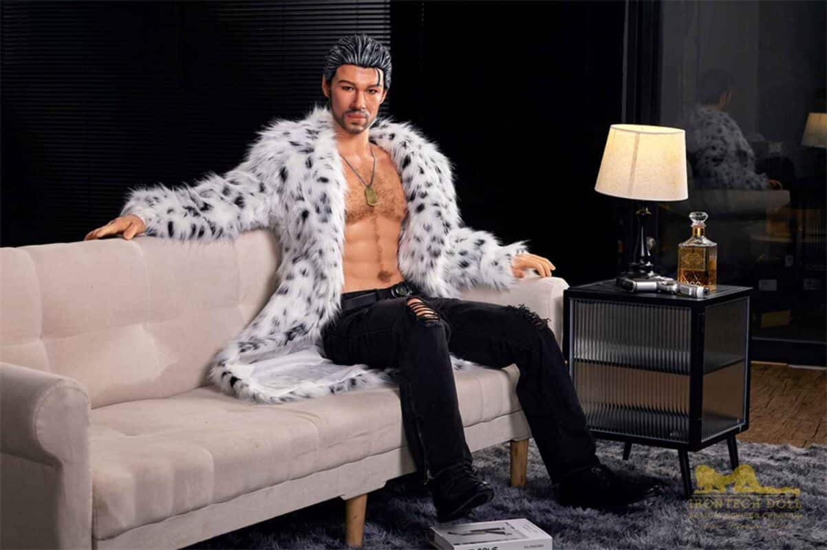 170cm 5ft7 Full Silicone Male Sex Doll Julian Head M7 2