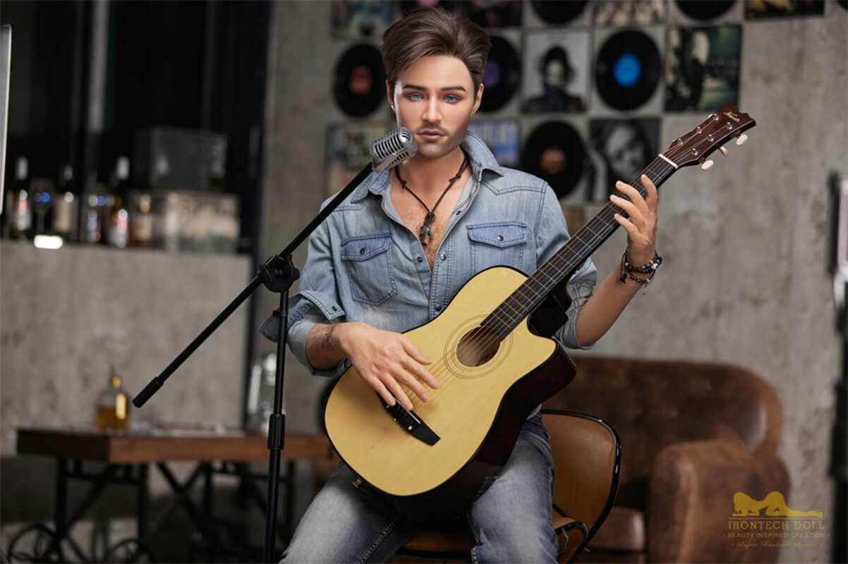 170cm 5ft7 Full Silicone Male Sex Doll Liam Head M4 28