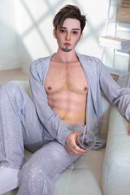 170cm 5ft7 Full Silicone Male Sex Doll Sebastian Head M10 8