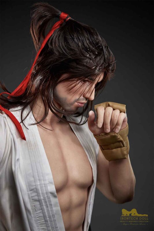 176cm 5ft7 Full Silicone Male Sex Doll Dominic Head M1 12