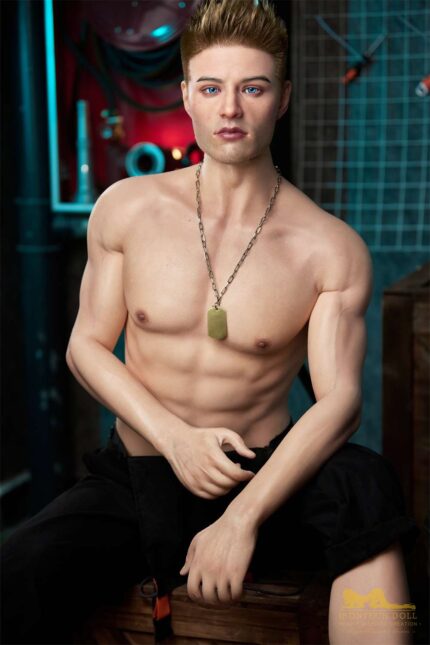 176cm 5ft7 Full Silicone Male Sex Doll Gabriel Head M4 23