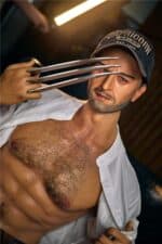 176cm 5ft7 Full Silicone Male Sex Doll Victor Head M2 15