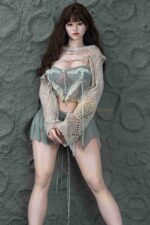 T165cm 5ft5 Full Silicone Sex Doll Lada Head T5 5