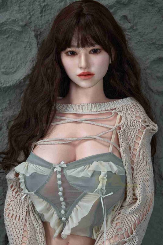 T165cm 5ft5 Full Silicone Sex Doll Lada Head T5 6