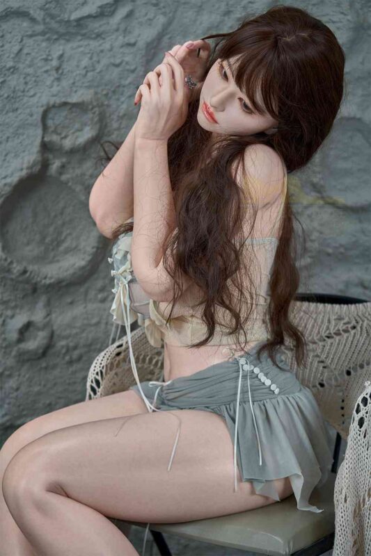 T165cm 5ft5 Full Silicone Sex Doll Lada Head T5 8