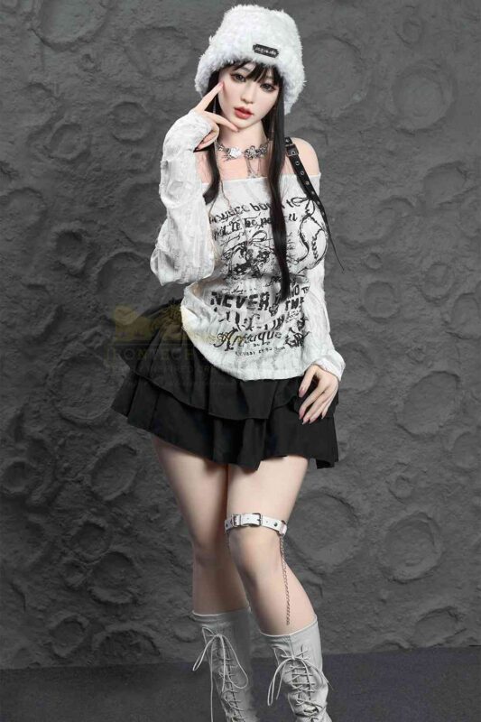 T165cm 5ft5 Full Silicone Sex Doll Rada Head T1 4