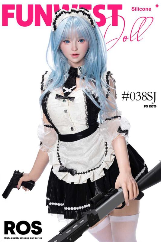 157cm 5ft2 G Cup Full Silicone Sex Doll Alice 4