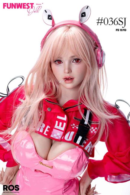 157cm 5ft2 G Cup Full Silicone Sex Doll Lily 11