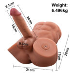 XISE Gretel lower-body torso and detachable attachment, manufacturer dimensions reference for SQ-MAR30051