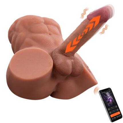 XISE Gretel app-controlled lower-body male torso with detachable attachment, manufacturer's reference image