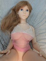 Pre-owned Piper TPE doll Ariel 2 reclining front view