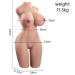 XISE Josiah 63cm headless torso product photo 10